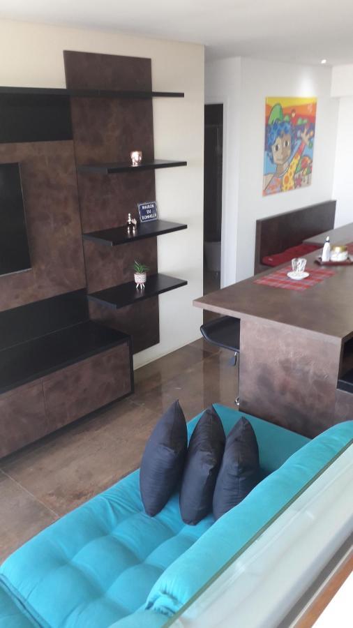 Maravilhoso Apto Vista Mar Jacuzzi Wi Fi Pe Areia Santos  Eksteriør billede
