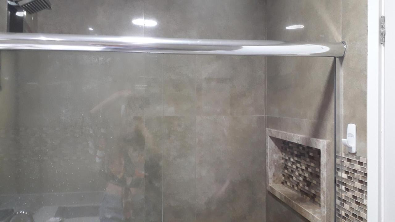 Maravilhoso Apto Vista Mar Jacuzzi Wi Fi Pe Areia Santos  Eksteriør billede