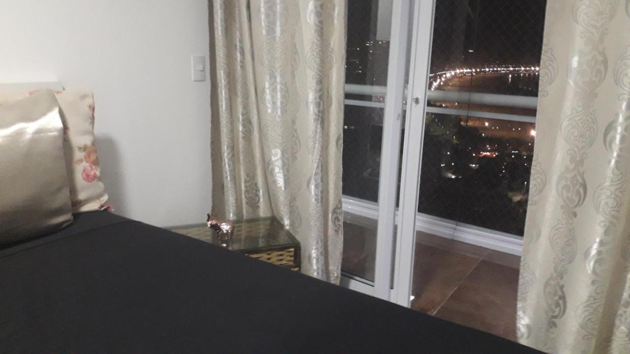 Maravilhoso Apto Vista Mar Jacuzzi Wi Fi Pe Areia Santos  Eksteriør billede